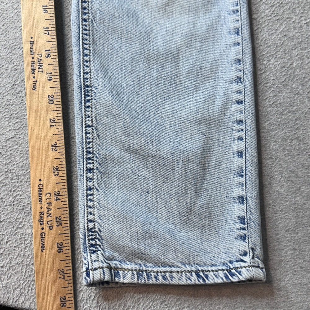 Levi's 541 Jeans Mens 31x30 (31x28) Light Wash Athletic Taper Stretch Denim - Picture 9 of 10
